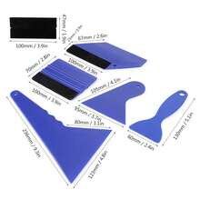 Juego completo de herramientas para cerrar bordes, 21 piezas/juego. Rascador sin rayaduras para cambiar el color de las pegatinas de los coches. - A - Ver 8