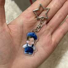 Cor/Tis Peripheral Star Keychain, Cute Creative Student Backpack Pendant, Fan Merchandise - Multicolor - View 8