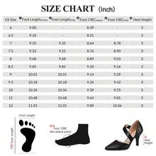 PENNYSUE Women Pumps Ladies Pointed Toe 3 Inch Heel Dress Shoes For Party - màu đen - Xem 9