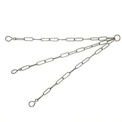 Kit 10 Corrente 54 cm para pendurar xaxim vaso pratos Cuia