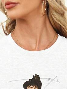 Women T-Shirts - White - View 4