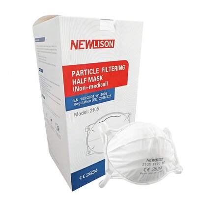 High Quality Cup Type FFP2 Mask EN149:2001+A1:2009 CE Face Mask Protective Mask PM2.5 99% Hygiene Mask Filter Headwear Mouth