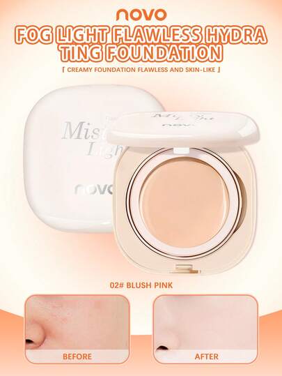 NOVO Crema BB impermeable, resistente al sudor, que oculta, controla el aceite, de larga duración, sin apelmazamiento, hidratante, adecuada para estudiantes, trabajadores de oficina, regalos para amigos, Día de San Valentín, Año Nuevo, maquillaje diario, textura suave, mejor opción