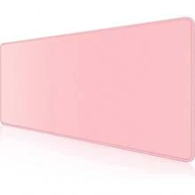 Alfombrilla de ratón de gran tamaño de unicolor simple, alfombrilla de escritorio de oficina, superficie de tela suave antideslizante, protector de escritorio XXL, disponible en varios colores, suministros de oficina, decoración de oficina - Minimalismo - Ver 9