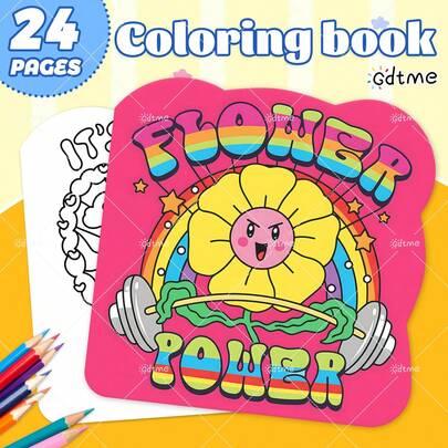 GDTME Bold-Easy Patterns Coloring Book For Adults And Children Cute Drawing Book Perfect Gift For Easter, Ramadan, Valentine's Day, Christmas Party, Halloween And Birthday-Fun Graffiti Scene Colouring For Relaxing : Suitable For Friends Who Love Coloring And Back To School(Cozy Space Coloring)