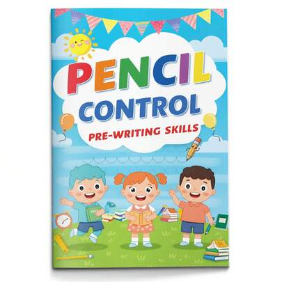 Pencil Control Pre-Writing Skills Workbook – Fun Tracing Lines, Curves, And Shapes For Kids To Build Fine Motor Skills, Focus, And Handwriting Readiness