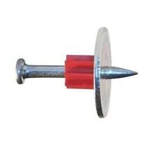 Fastener Pin with Washer Robust Fastener Washer Steel Nail Kit for Ceiling Cement Wall Concrete - Clavo de arandela de fijación - Ver 9