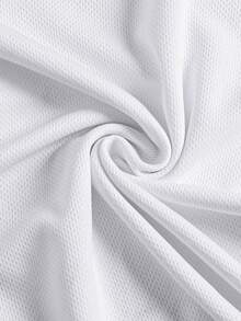 肌肉男&健身房&无袖背心T恤，举重跑步休闲服 白色 - 白色 - 查看 5