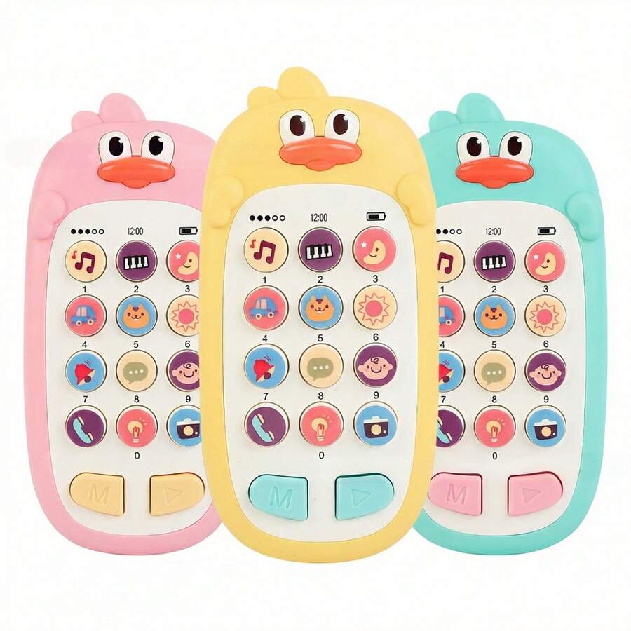 A Cute Little Chick Phone - ABS Material - Multiple Modes - An Ideal Gift For Babies - Multicolor - View 1
