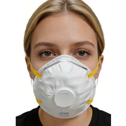 FFP2 CE Air Valve Protective Masks Cup Type Mask Disposable Pm2.5 Masks Harmful 99% Hygiene Mask Filter Headwear Mouth