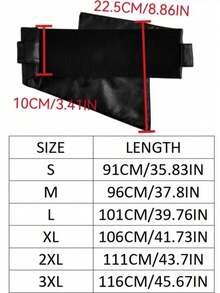 1pc Women's Asymmetrical Waist Cincher - Fashionable & Elegant, Suitable For Daily Commute, Music Festivals, Parties, Wearing Over Dresses, Shirts, Adjustable Elastic Waist Belt - Black - View 4
