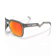 Oakley Unisex Square Sunglasses, HSTN SQ OO9533 |  | Women Sunglasses - Matte Gray Smoke - View 2