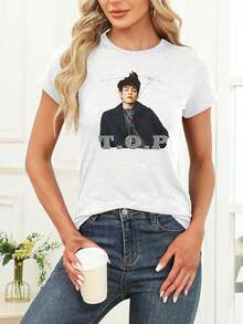 Women T-Shirts - White - View 2