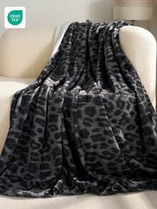 1 chiếc chăn nỉ - Trang trí phòng lý tưởng, in một mặt, siêu mềm, nhẹ, họa tiết hoạt hình, cần thiết cho gia đình, sử dụng hàng ngày, thích hợp làm quà sinh nhật cho bạn bè, gia đình hoặc chính bạn. Thoải mái & ấm áp, mềm mại & dễ chăm sóc, họa tiết da báo đen, chăn đa năng, trang trí phòng, đạt chứng nhận Oeko-Tex. - Nhiều màu - Xem 11