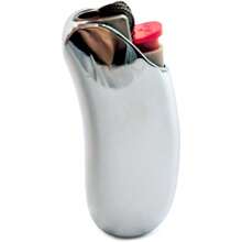 Heavy Curved Lighter Case Cover Holder Sleeve Pouches Metal Ergonomic Design For BIC Mini Size Lighter J5 - J5 - View 12