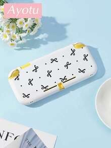 Ayotu Bowknot & Polka Dot Pattern Accessories Set For Nintendo Switch/Switch OLED/Switch Lite, Including Protective Case, Storage Bag, Console Shell, Dust Cover, Game Card Case, Controller Grip, Suitable For Christmas, Valentine's Day, Back To School And Other Occasions - View 17
