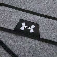 Under Armour UA Undeniable Duffle 3.0 MD 男女通用大容量便携式收纳手提包，旅行、健身、训练、休闲托特包 1300213-042 - 灰色/黑色 - 查看 4