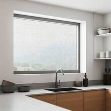 1 pieza Malla de fibra de vidrio para insectos de 1.2x2.5m, duradera, resistente al envejecimiento y plegable para ventanas - A - Ver 1