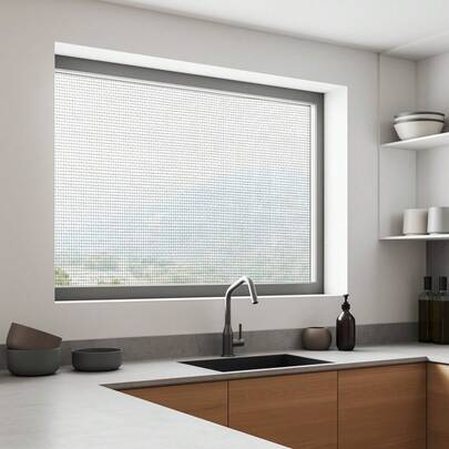 1pc Fiberglass Insect Screen Mesh 1.2x2.5m Durable Anti-Aging Foldable Window Netting