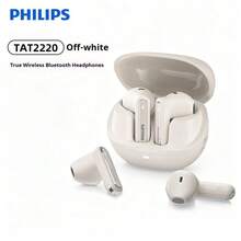 Philips TAT2220 Wireless Bluetooth 5.4 Earbuds, ANC Noise Cancelling Headphones with AI Mic, USB-C Charging, Lightweight Semi-In-Ear - 查看 9