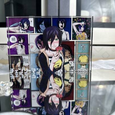 Resin Acrylic Birthday Brick - Anime Peripheral Ornament - Gift For Friends Standee - High-Quality Decor - Birthday Gift - Holiday Gift