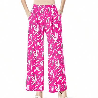 ZAPATERÍAS PAKAR Felker pantalón   para mujer  rosa blanco cod 133206-B
