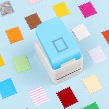 3D Embossing/Star Shaped Embossing Punch, Dual-Function Design For Embossing And Punching, Suitable For Scrapbooking, Handmade Accounting, Paper Art, Greeting Card Making, Handicraft Production - Multicolor - View 7