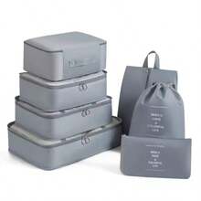 Travel Packing Organizers - Grey - View 2