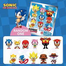 Sega 1pc  Official Licensed Blind Box 3D PVC Figure Clip Keychain,  & Tails Cute Cartoon Character Random Style, Backpack Decoration, Birthday Christmas New Year Gift - Multicolor - View 4
