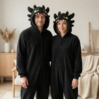 How to Train Your Dragon Plush Kigurumi Pajamas Cosplay Costume How To Train The Dragon Toothless