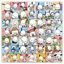 SANRIO 60張卡通三麗鷗 Kuromi、Pachacco、Hello Kitty、My Melody 塗鴉貼紙，適用於自行車、手機殼、鉛筆盒等裝飾 - Pochacco-60件 - 查看 10