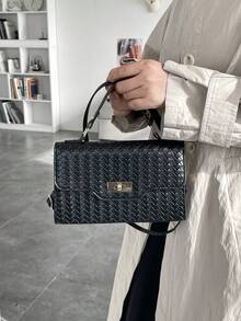 Exquisite, Versatile, Simple And Elegant Daily Crossbody Bag With High-End Feel. 2026 New Model Women's Bag. - Black - View 9