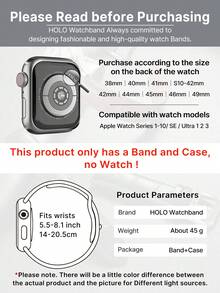 Conjunto compatible con correas para Apple Watch y estuche protector, incluye correa de metal brillante con incrustaciones de rhinestone y estuche protector multicapa de diamante para Apple Watch de 38mm, 40mm, 41mm, 42mm, 44mm, 45mm, 46mm, 49mm, Ultra 3/2/1, SE, S11, S10, S9, S8, S7, S6, S4, S5, S4, S3 Series - Plateado - Ver 11