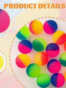 10/20/30 pièces Balles à motifs colorés - Parfaits pour les fêtes et les cadeaux de Noël ! Petite taille (motifs aléatoires), Cadeaux de fête, Cadeaux de fête de Noël, Jeux de volleyball, Décorations de fête, Ballons de volleyball - Multicolore - Voir 4