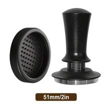 51/53/58mm Professional Barista Coffee Tamper With Gasket, Stainless Steel Ridged Base Adjustable Depth, Dual Spring Loaded, Coffee Accessory - Multicolor - View 8