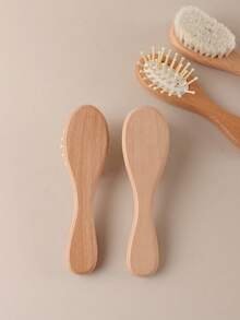 Baby Bath Accessories - Hair Brush, Comb, Air Cushion Brush - Multicolor - View 4