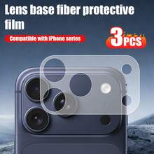 XINHONGYU 3pcs New Frosted Protection Camera Lens Pads For IPhone 17 17Pro 17ProMax 17 Air, Scratchresistant Film, Durable Pad, Durable/Highquality Material, Newly Upgraded, Y Smooth Touch, Smooth Texture - 3pcs - View 8