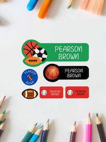 Customized Daycare Labels, School Supplies Stickers, Waterproof Labels, Personalized Name Labels, Back To School Labels, Reusable - Multicolor - View 18