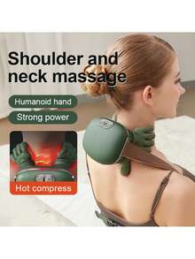 LEVIATECH 一款新型指压颈肩按摩器，采用先进的指压按摩技术，具备手部、颈部和肩部按摩功能，以及振动和热疗功能。可充电设计，适合居家、办公和旅行使用。 - 彩色 - 查看 2