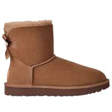 Women's UGG Mini Bailey Bow II Rocky Oak (1016501-RYK) - Brown - View 3