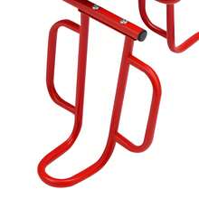 Rear Child Bike Seat Attachment For Adult Bike With U-Shaped Guardrails, Rear Child Bike Seat Suitable For Children - 紅色 - 查看 2
