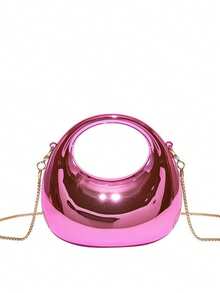 Các sản phẩm xuyên biên giới Xuân/Hè mới của Châu Âu và Mỹ, túi xách hình lưỡi liềm cao cấp, túi tote trang trí vàng/bạc, túi acrylic, ví cầm tay dự tiệc. - Nhiều màu - Xem 13