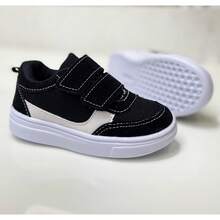Boys' Casual School Shoes With  Detail - Comfortable - 黑色 - 查看 3
