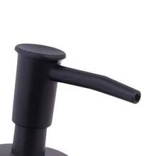 1个金属浴室液体皂液器马桶洗手液替换泵，带塑料罐管，适用于浴室 - 彩色 - 查看 10