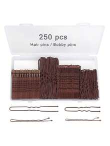 250 chiếc kẹp tóc vàng kèm hộp đựng, kẹp tóc lượn sóng 2 inch, kẹp tóc hình chữ U 2 inch và 2.8 inch, phù hợp với mọi loại tóc, phụ kiện tóc cho phụ nữ và bé gái, kẹp càng cua, quà tặng, băng đô, mùa hè, kỳ nghỉ, du lịch. - Bộ phụ kiện tóc D - Xem 12
