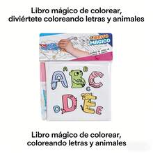 Alfombra Mágica de Agua Tamaño Mini para Interacción Padre-Hijo, Reutilizable para Dibujar con Profesiones de Personajes, Colores Mágicos, Manta de Pintura con Agua, Juguete Educativo, Regalo de Cumpleaños para Niños y Niñas - A5331 - Ver 3