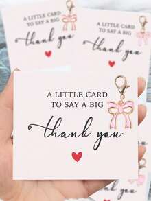 10个浪漫蝴蝶结钥匙扣，含蝴蝶结吊坠和礼品卡，粉色蝴蝶结设计，耐用铁合金材质，适用于女士迎婴派对、婴儿派对、女士生日装饰、生日派对用品、婴儿派对装饰、性别揭晓派对装饰、单身派对、新娘送礼会用品、婚礼派对装饰、粉色蝴蝶结派对装饰、派对礼品、车钥匙装饰、包包装饰 - 粉紅色蝴蝶結 - 查看 9