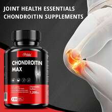 PSLALAE Chondroitin Capsules 1200mg - Reduce Joint Pain, Supports Joint Health, Enhances Joint Comfort And Flexibility, Boosts Energy - 120pcs - 120 viên nang - Xem 8