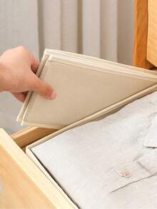 1/3/6pcs Reinforced Non-Woven Fabric Laundry Board, Foldable Storage Box, Drawer Organizer, Wardrobe Organizer, Desktop Miscellaneous Organizer Box - Multicolor - View 10