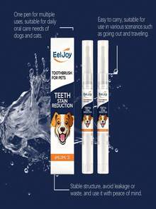 Pet Tooth Cleaning Kit 2pcs. Gentle And Caring For Pet's Oral Hygiene, This Brush Helps Freshen The Pet's Mouth, Enhance The Tooth Surface's Luster And Keep It Clean. Dental Cleaning, Small Toothpaste, Dog Toothpaste, Pet Dog. - View 9